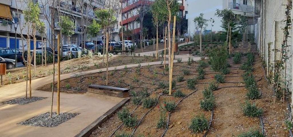 Δυο νέα πάρκα "τσέπης" στην Καισαριανή Δυο νέα πάρκα "τσέπης" στην Καισαριανή